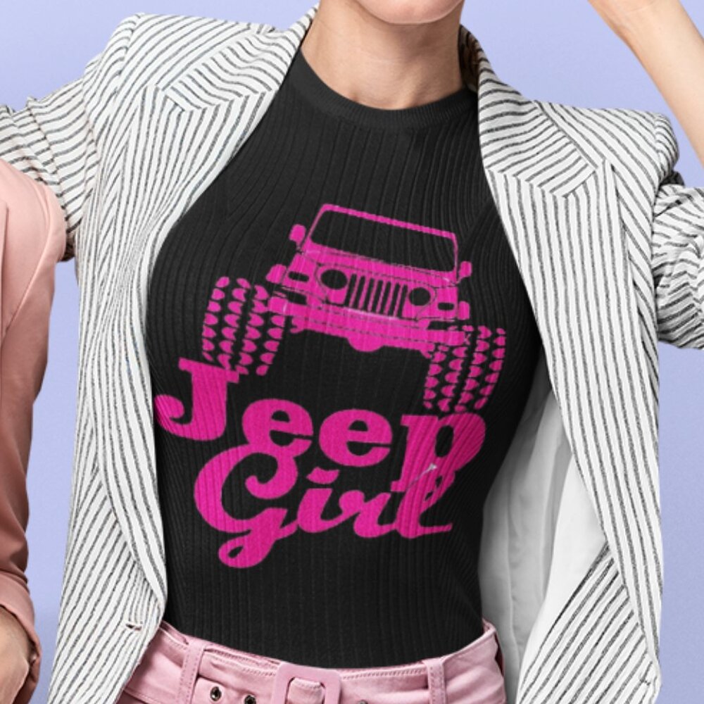 Jeep Girl Graphic T-Shirt
